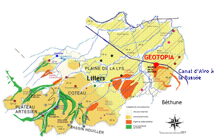 Gologie du territoire